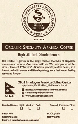 Organic Roasted Coffee